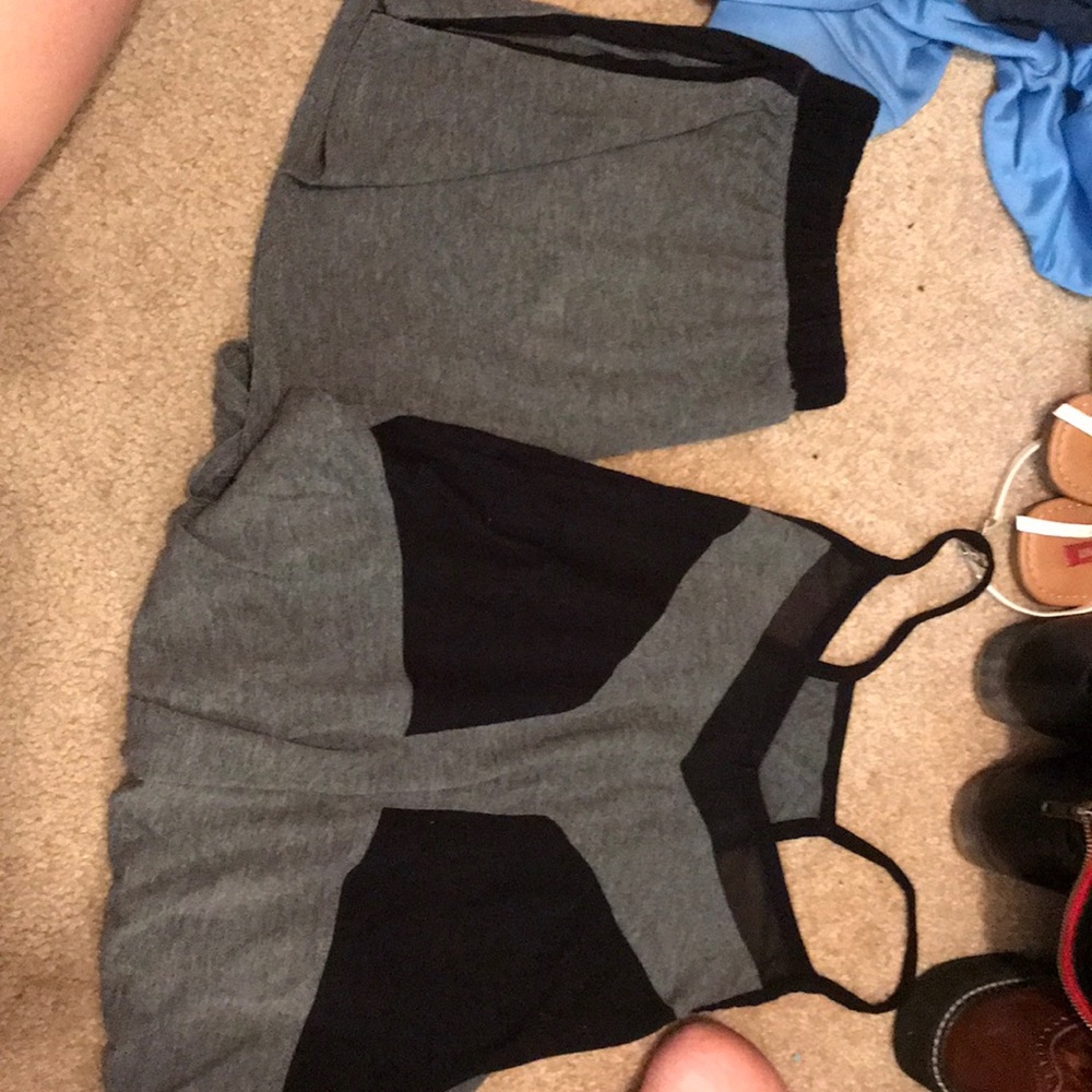 Cut pajama set